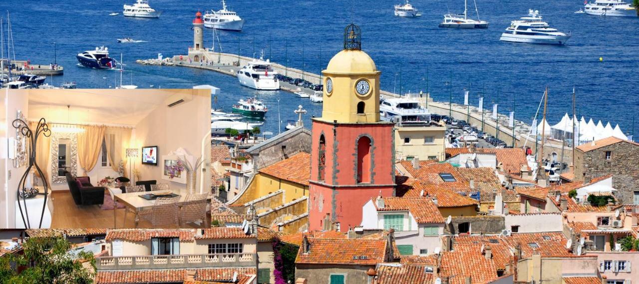 Elegante Appartmento Nel Quadrato D'Oro A St Tropez Saint-Tropez Kültér fotó